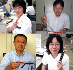 全社員がマイ箸を実践中