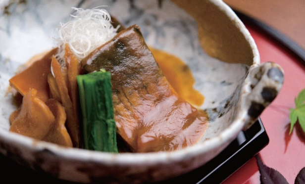 mackerel simmered in miso