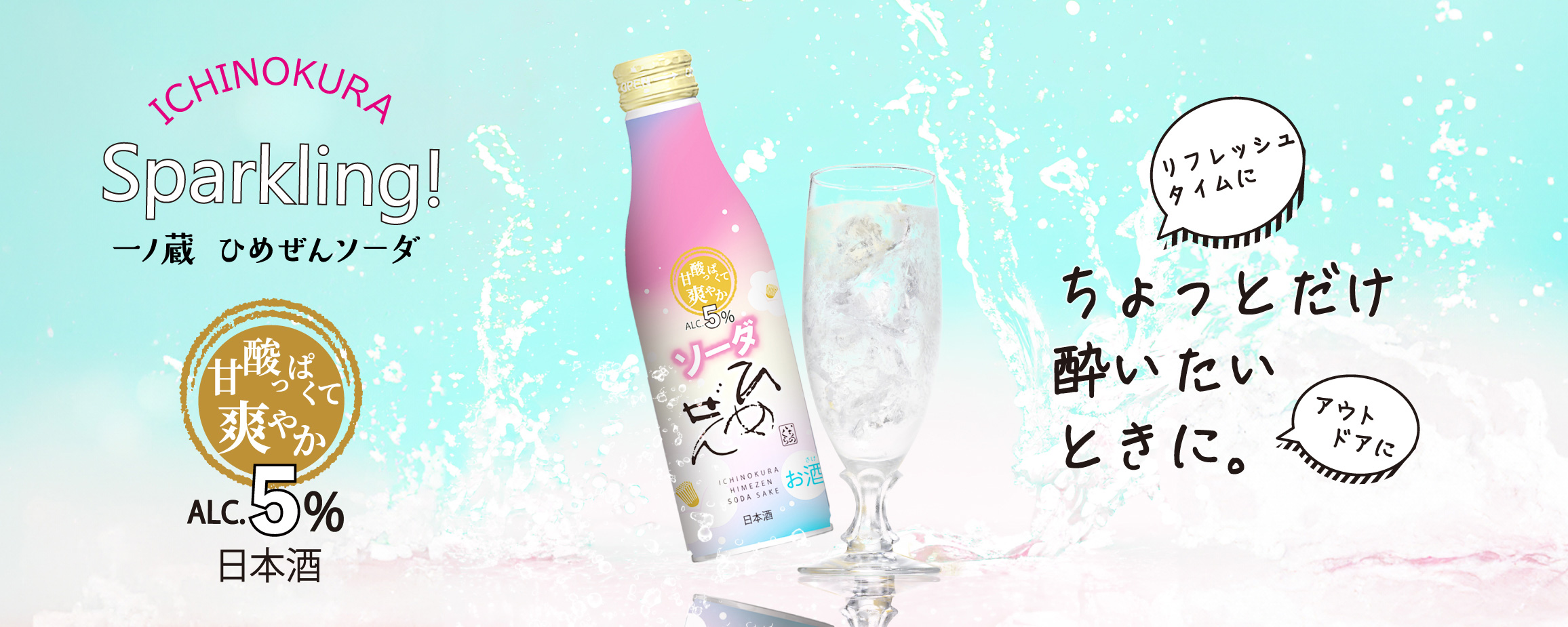 一ノ蔵 ひめぜんソーダ